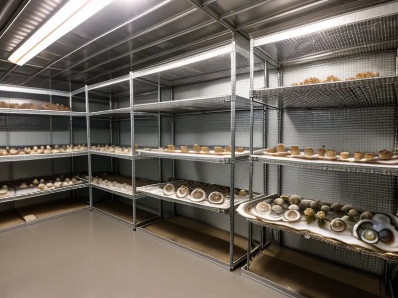 Estanterías para laboratorios de hongos fáciles de limpiar y desinfectar, con estructura de alambre cromado para higiene micológica