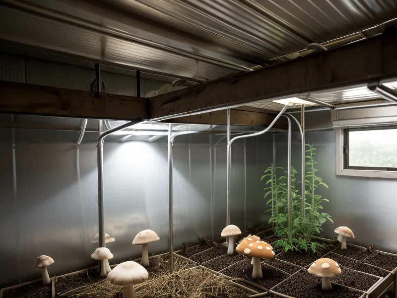 Báscula de precisión digital para pesar agar-agar y micelio en un montaje casero de cultivo de setas gourmet