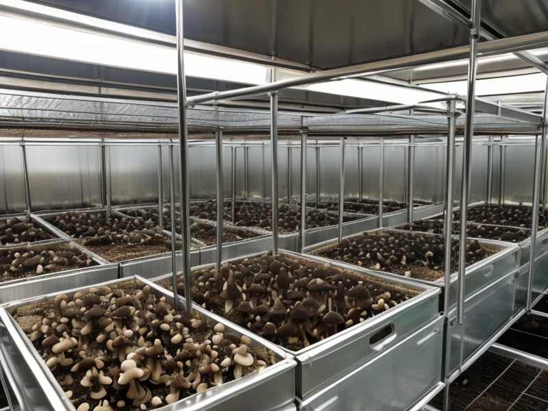 Frascos de grano dentro de una olla de presión, parte del equipo de laboratorio casero para esterilizar sustrato