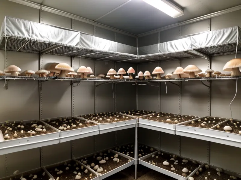 Sedimentos de cal blanca en el fondo de un frasco de cultivo líquido de micelio, señal de agua sin tratar en el laboratorio casero